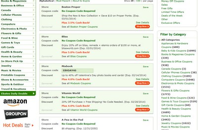 Ebates Coupon